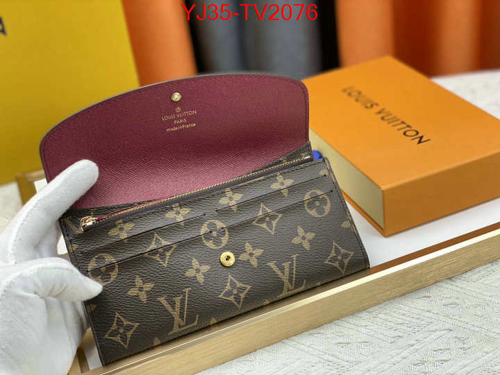 LV Bags(4A)-Wallet what is a counter quality ID: TV2076 $: 35USD,