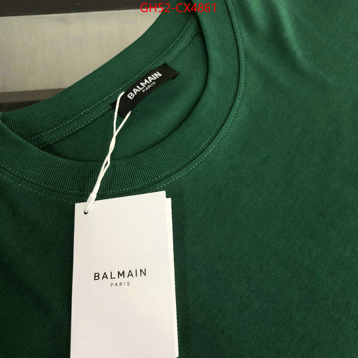 Clothing-Balmain 2024 aaaaa replica 1st copy ID: CX4861 $: 52USD