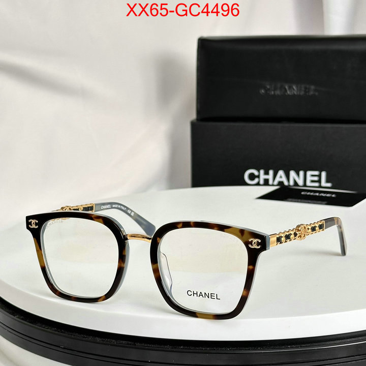 Glasses-Chanel wholesale imitation designer replicas ID: GC4496 $: 65USD