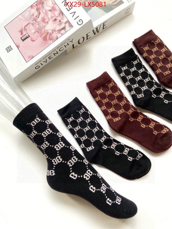 Sock-Balenciaga replica aaaaa designer ID: LX5081 $: 29USD