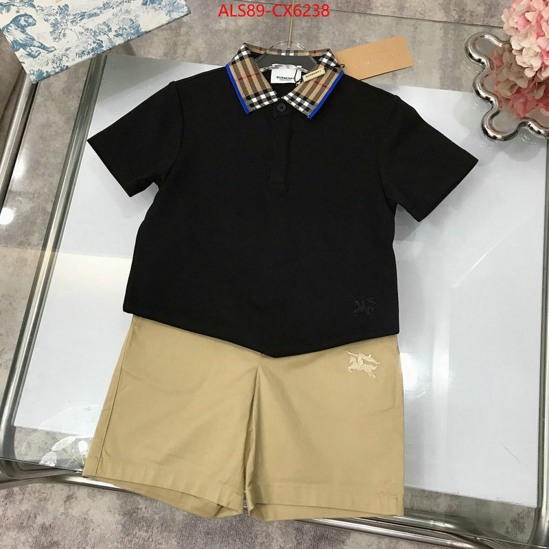 Kids clothing-Burberry best replica 1:1 ID: CX6238 $: 89USD