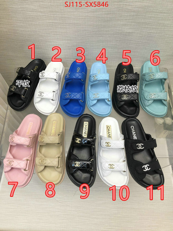 Women Shoes-Chanel high quality happy copy ID: SX5846 $: 115USD