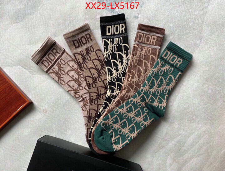 Sock-Dior good quality replica ID: LX5167 $: 29USD