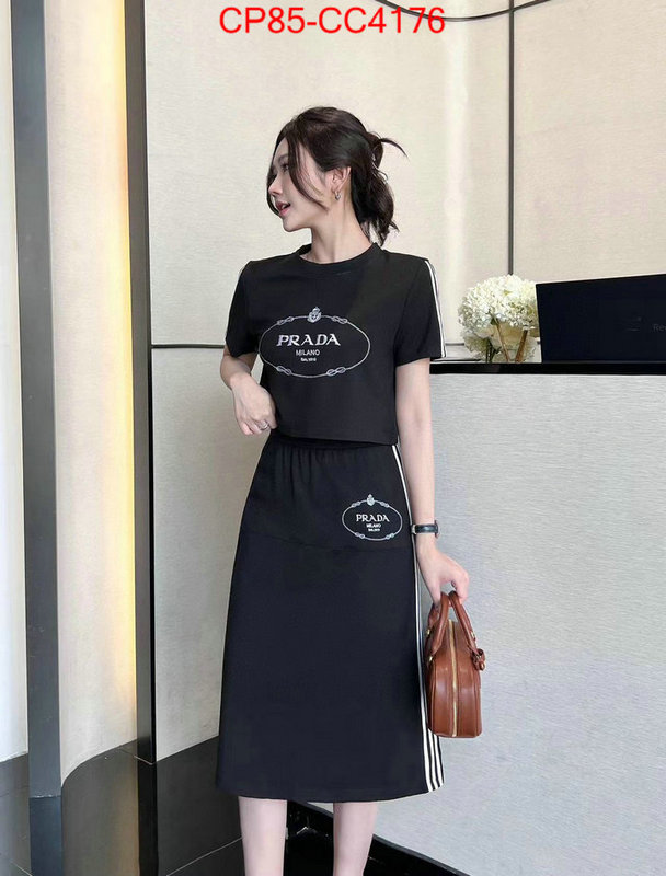 Clothing-Prada replica aaaaa+ designer ID: CC4176 $: 85USD