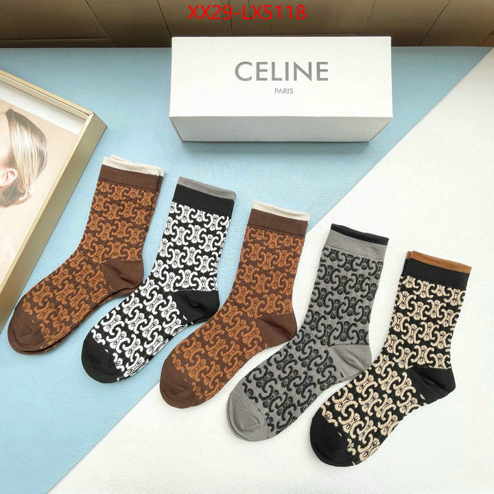 Sock-CELINE best wholesale replica ID: LX5118 $: 29USD