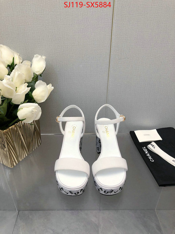 Women Shoes-Chanel buy aaaaa cheap ID: SX5884 $: 119USD