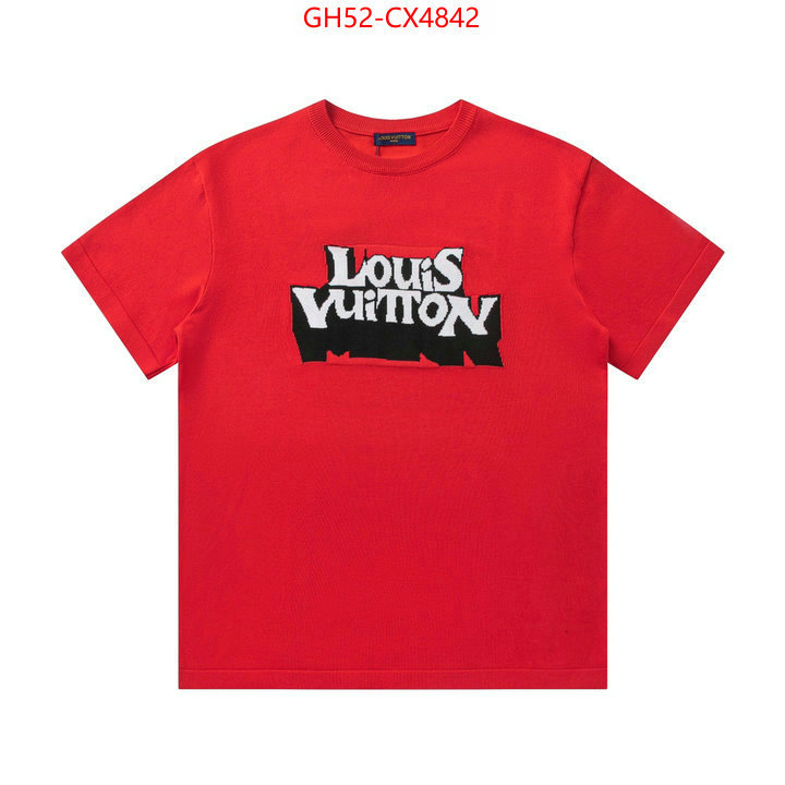 Clothing-LV 2024 luxury replicas ID: CX4842 $: 52USD