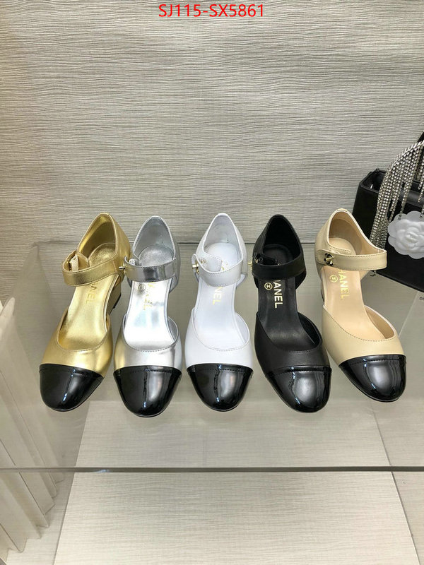 Women Shoes-Chanel for sale online ID: SX5861 $: 115USD