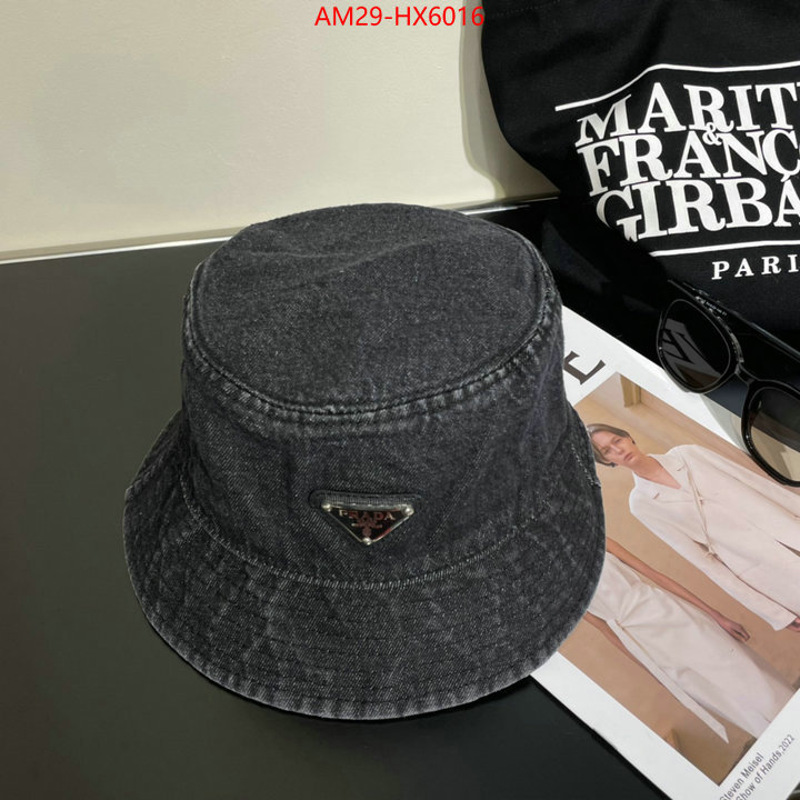 Cap (Hat)-Prada practical and versatile replica designer ID: HX6016 $: 29USD