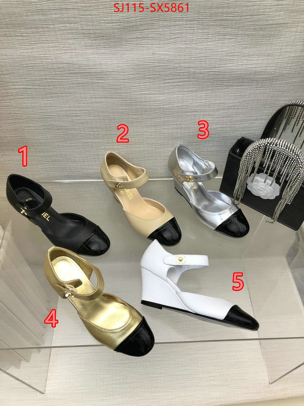 Women Shoes-Chanel for sale online ID: SX5861 $: 115USD