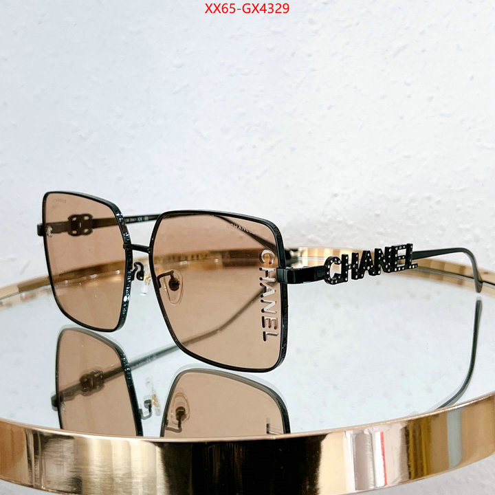 Glasses-Chanel is it ok to buy ID: GX4329 $: 65USD