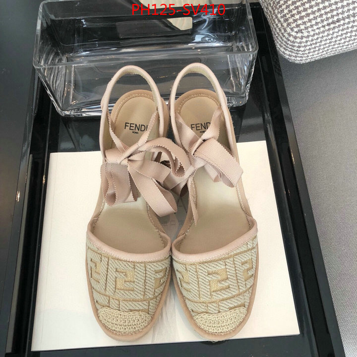 Women Shoes-Fendi top quality replica ID: SV410 $:125USD