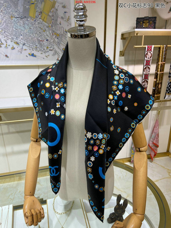 Scarf-Chanel top perfect fake ID: MX5596 $: 55USD