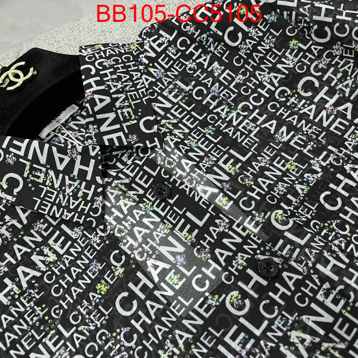 Clothing-Chanel aaaaa replica ID: CC5105 $: 105USD