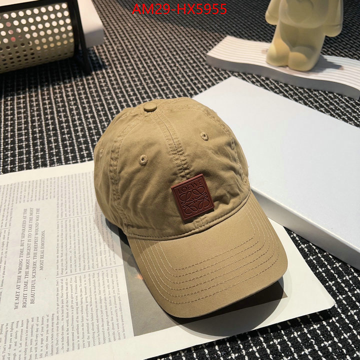 Cap(Hat)-Loewe knockoff highest quality ID: HX5955 $: 29USD