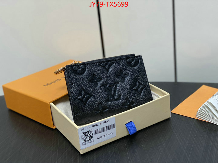 LV Bags(TOP)-Wallet replica aaaaa designer ID: TX5699 $: 79USD,