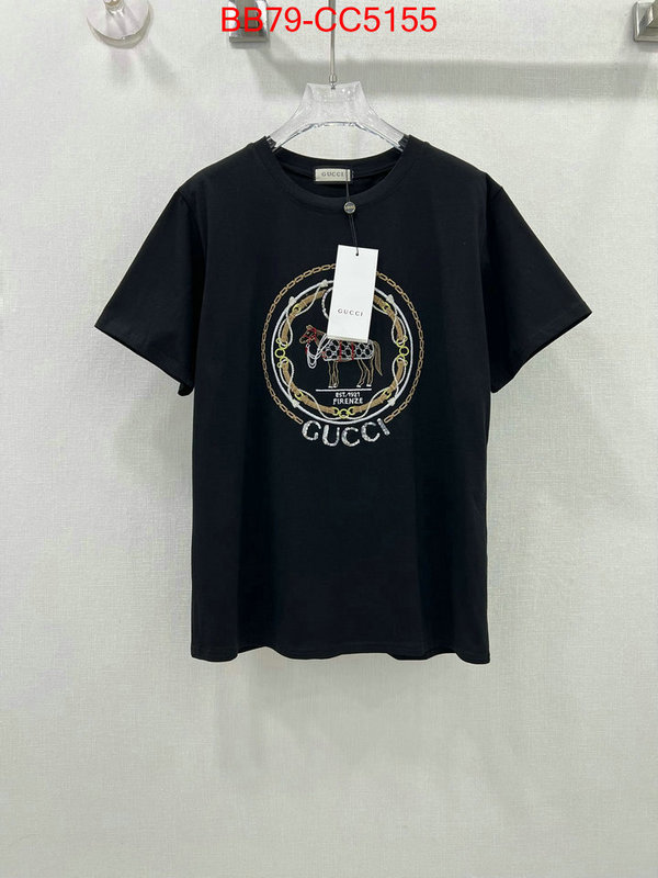 Clothing-Gucci flawless ID: CC5155 $: 79USD