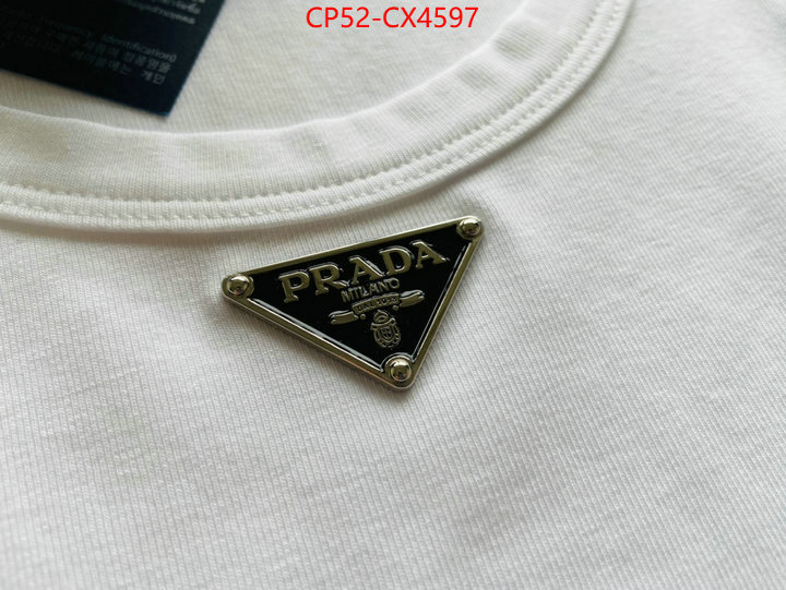 Clothing-Prada where to buy fakes ID: CX4597 $: 52USD