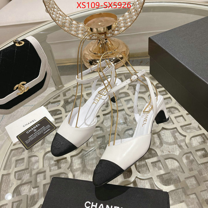 Women Shoes-Chanel luxury shop ID: SX5926 $: 109USD