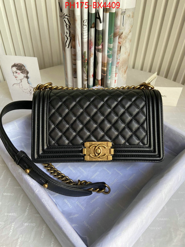 Chanel Bags(TOP)-Le Boy online sale ID: BX4409 $: 175USD,