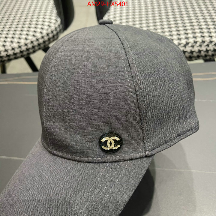 Cap (Hat)-Chanel replica for cheap ID: HX5401 $: 29USD