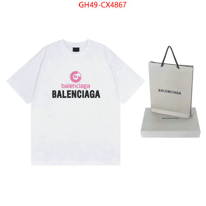 Clothing-Balenciaga luxury cheap replica ID: CX4867 $: 49USD