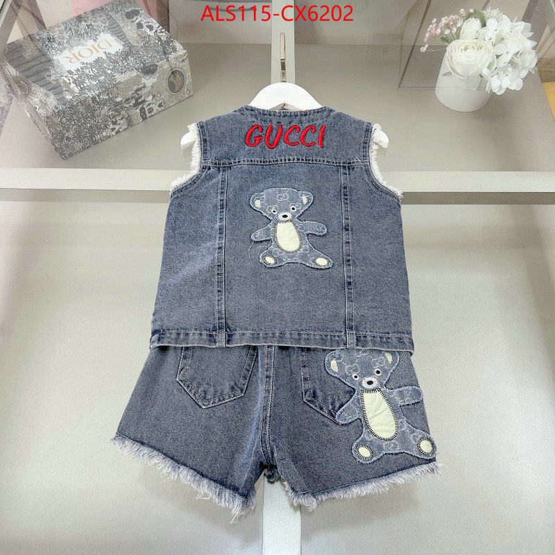 Kids clothing-Gucci luxury fashion replica designers ID: CX6202 $: 115USD