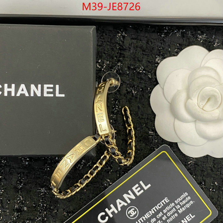 Jewelry-Chanel how quality ID: JE8726 $: 39USD