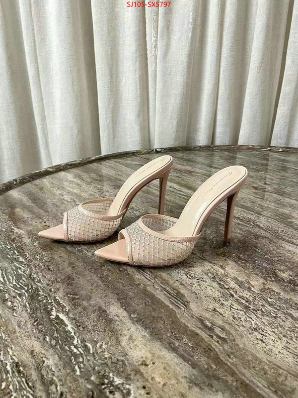 Women Shoes-Gianvito Rossi wholesale replica shop ID: SX5797 $: 105USD