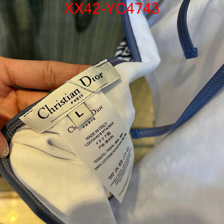 Swimsuit-Dior what is top quality replica ID: YC4743 $: 42USD