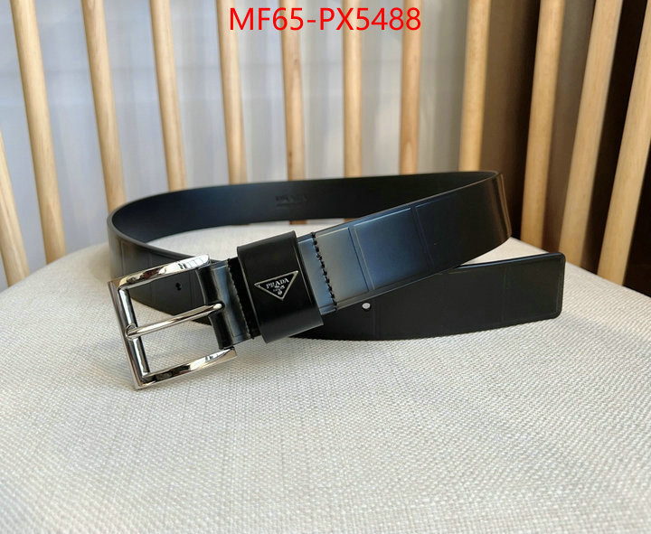 Belts-Prada top 1:1 replica ID: PX5488 $: 65USD