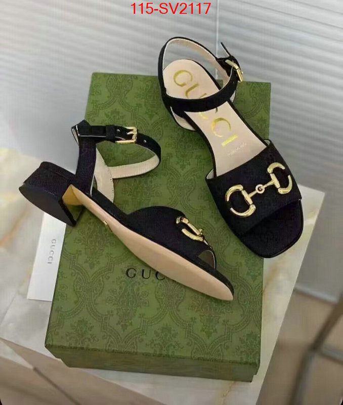 Women Shoes-Gucci the best quality replica ID: SV2117 $: 115USD