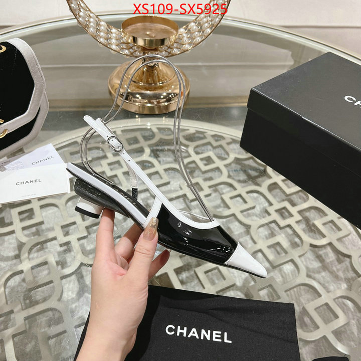 Women Shoes-Chanel luxury shop ID: SX5925 $: 109USD