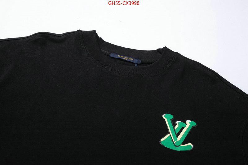 Clothing-LV top perfect fake ID: CX3998 $: 55USD
