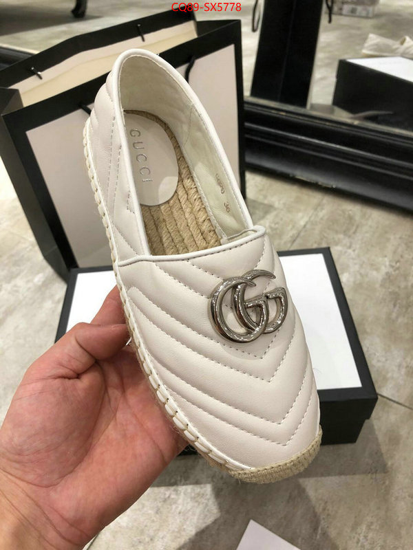 Women Shoes-Gucci cheap online best designer ID: SX5778 $: 89USD