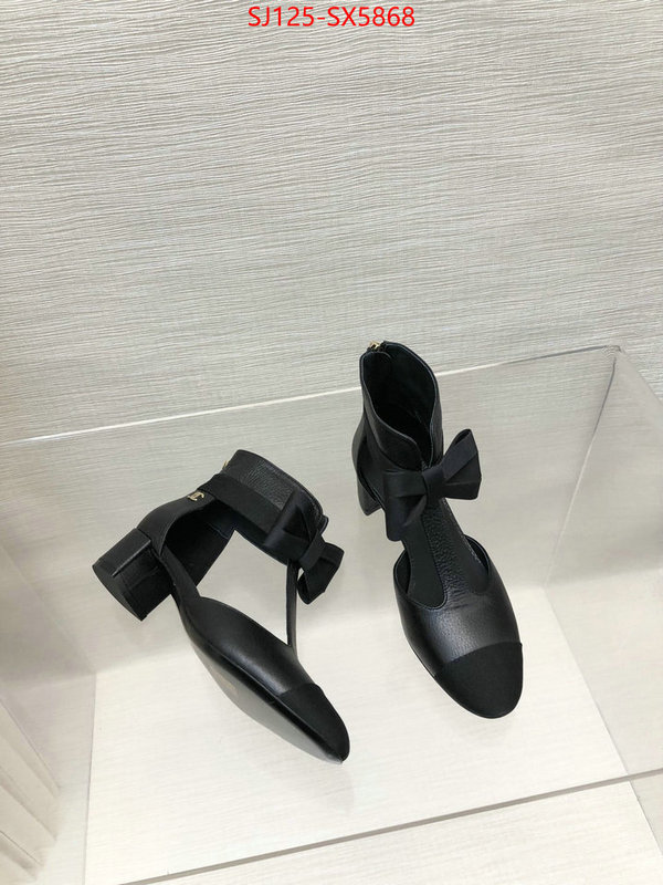 Women Shoes-Chanel how to find designer replica ID: SX5868 $: 125USD