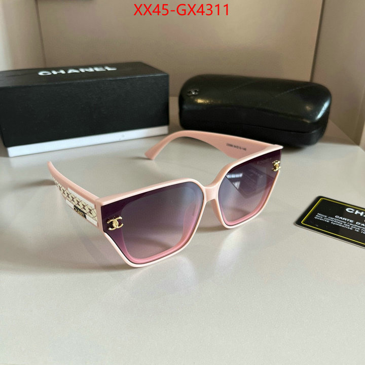 Glasses-Chanel best luxury replica ID: GX4311 $: 45USD