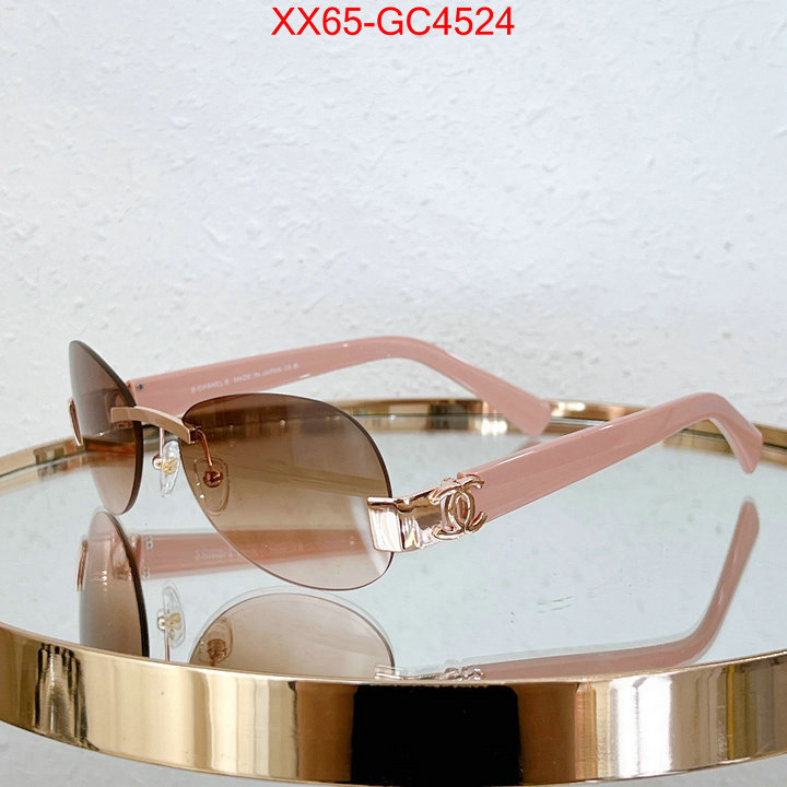 Glasses-Chanel wholesale 2024 replica ID: GC4524 $: 65USD