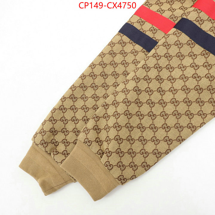 Clothing-Gucci high quality online ID: CX4750 $: 149USD