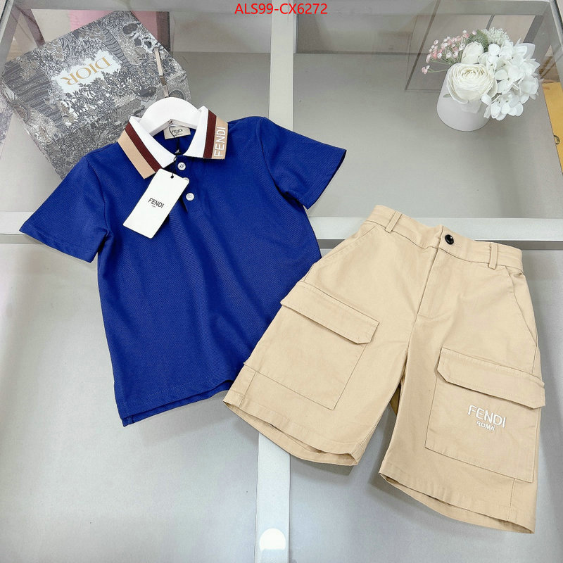 Kids clothing-Fendi top 1:1 replica ID: CX6272 $: 99USD