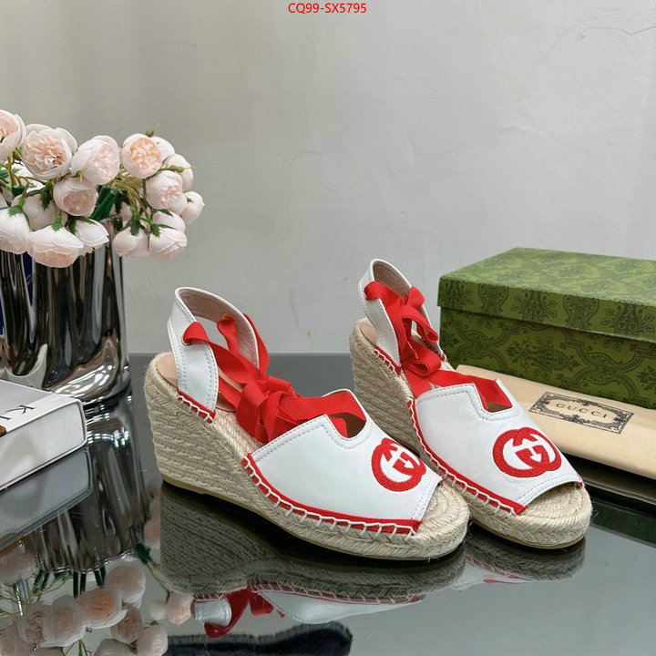 Women Shoes-Gucci high-end designer ID: SX5795 $: 99USD