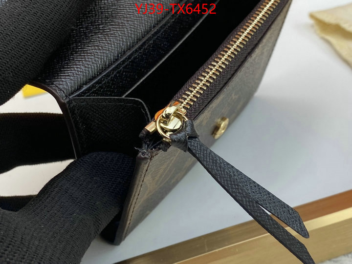 LV Bags(4A)-Wallet best wholesale replica ID: TX6452 $: 39USD,