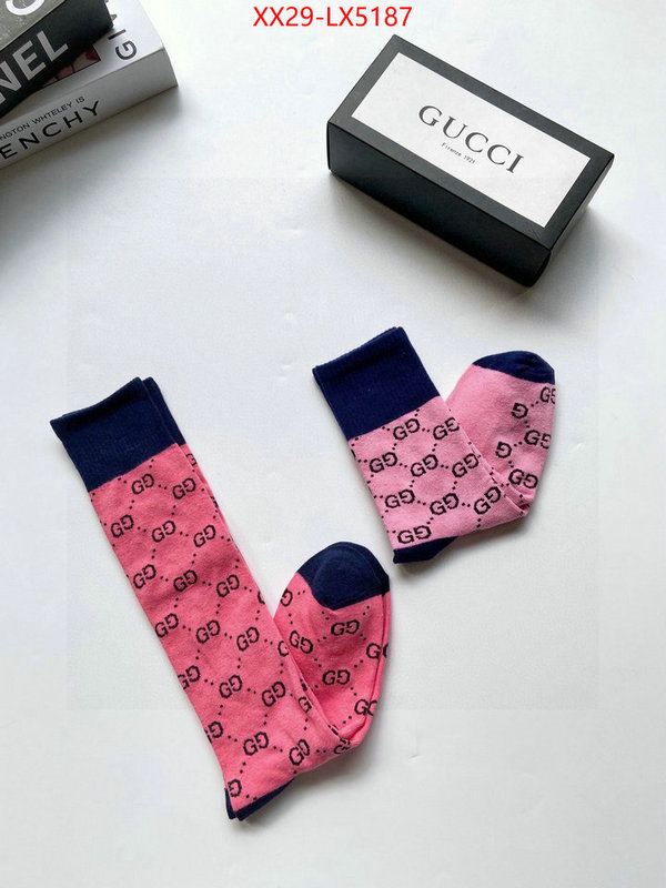 Sock-Gucci wholesale ID: LX5187 $: 29USD