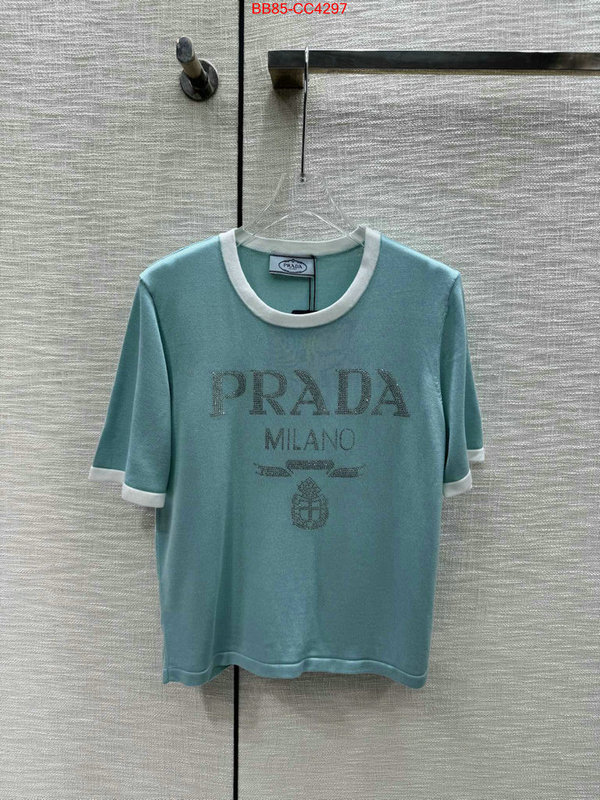 Clothing-Prada the best designer ID: CC4297 $: 85USD