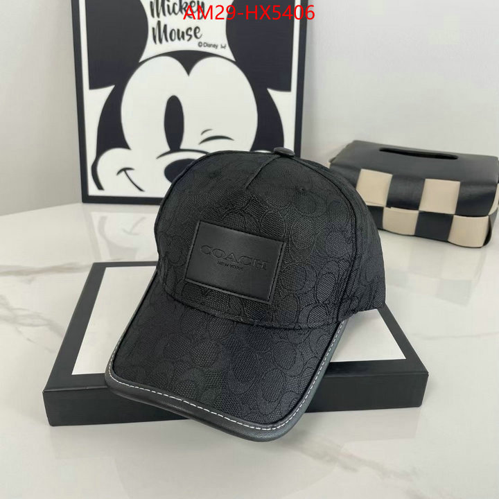 Cap(Hat)-Coach where can i buy ID: HX5406 $: 29USD