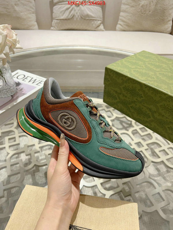 Men Shoes-Gucci perfect quality designer replica ID: SX4983 $: 145USD