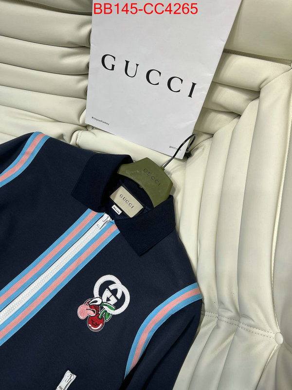 Clothing-Gucci the online shopping ID: CC4265 $: 145USD