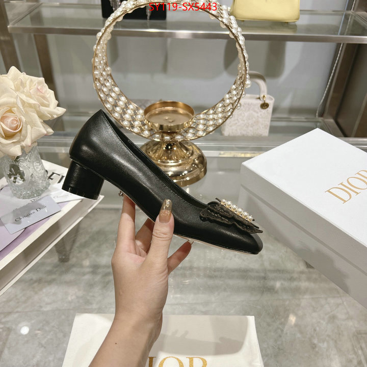 Women Shoes-Dior 1:1 clone ID: SX5443 $: 119USD