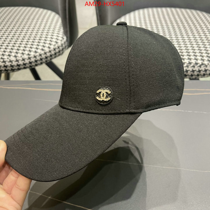 Cap (Hat)-Chanel replica for cheap ID: HX5401 $: 29USD