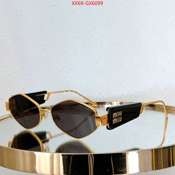 Glasses-Miu Miu 1:1 replica ID: GX6099 $: 69USD